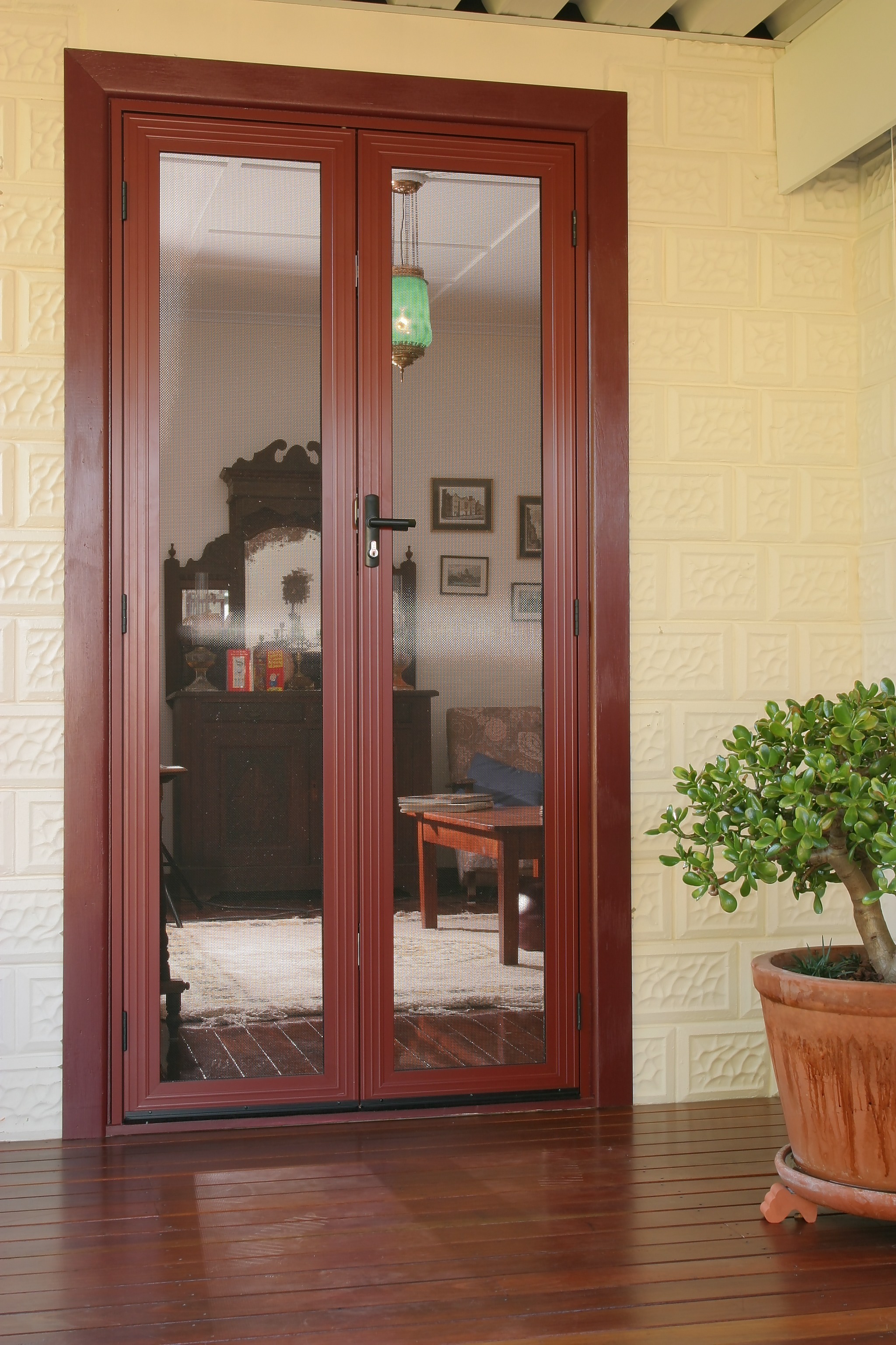 French Doors Activate Security Crimsafe specialists Brisbane